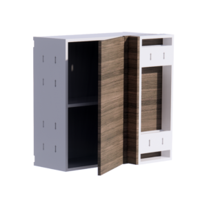 Corner wall cabinets